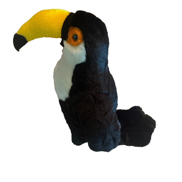 Save Safe the Earth Toucan Stuffed Animal Plush Toy Bird 12" - Picture 1 of 6